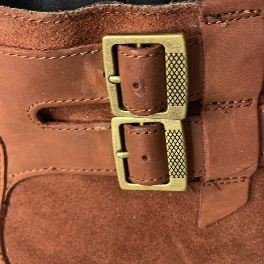 Sorel Lolla™ Waterproof Whiskey Leather Ankle Boot